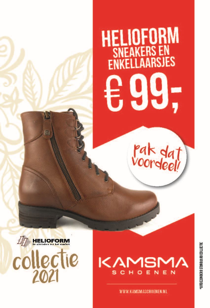 Helioform in de aanbieding bij Kamsma — Harlingenboeit