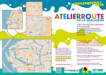 Atelierroute gemeente Harlingen 16 en 17 mei 2026