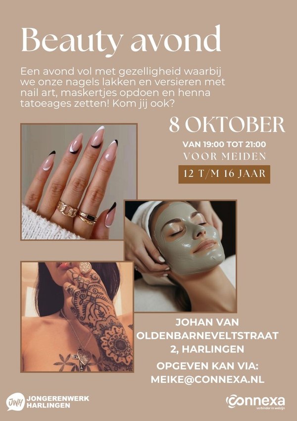 Beauty avond voor meiden!