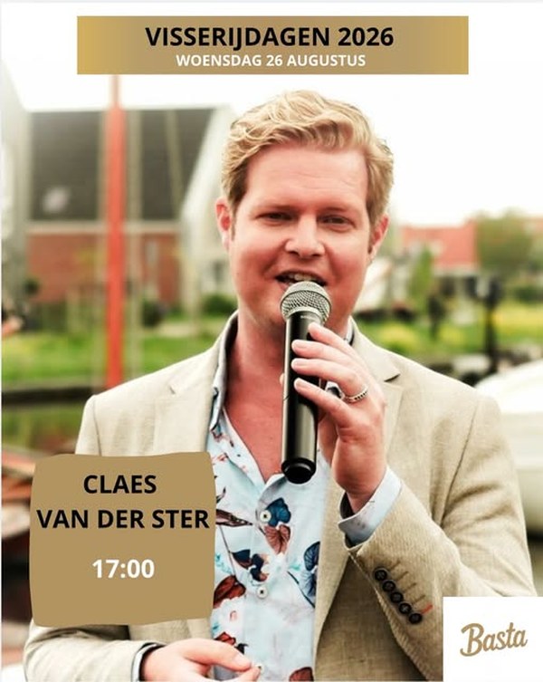 Claes van der Ster trapt de Visserijdagen af bij Basta