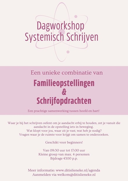 Dagworkshop Systemisch Schrijven