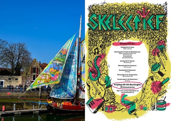 Doe mee met Skelectief: een muzikaal en beeldend optreden in de Willemshaven