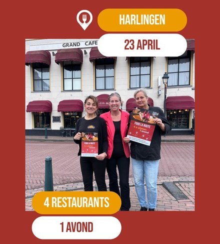 Weer een Food La Route in Harlingen!