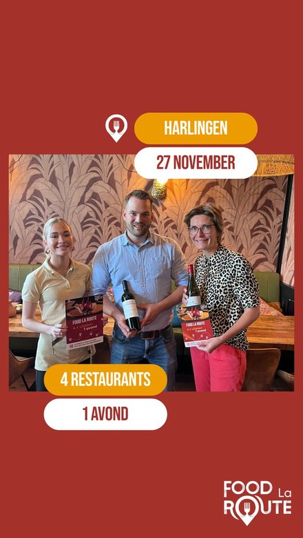 Food La Route – Culinair genieten in het hart van Harlingen