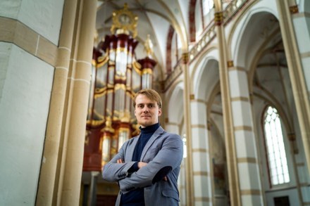 Friesche Elfstedentocht op orgel