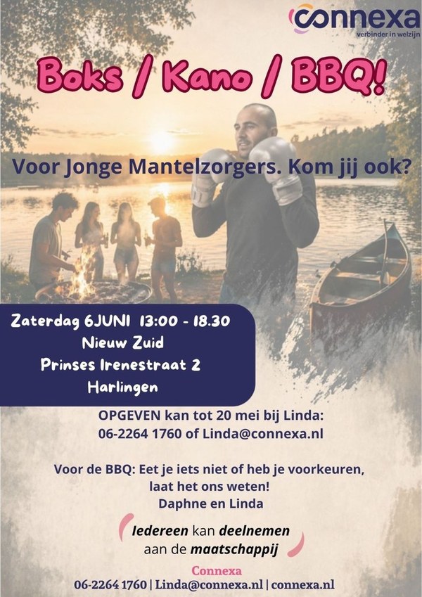 Gezellige en sportieve middag voor alle jonge mantelzorgers