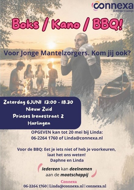 Gezellige en sportieve middag voor alle jonge mantelzorgers