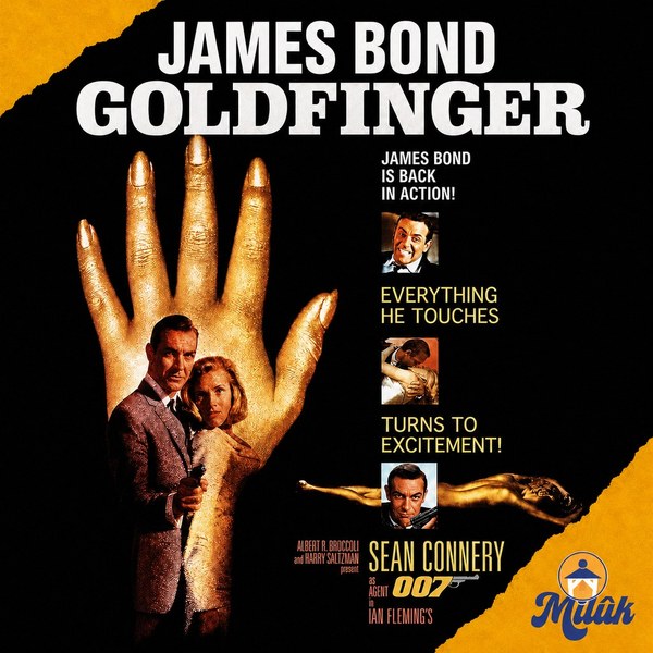 James Bond-klassieker Goldfinger te zien in Milûk
