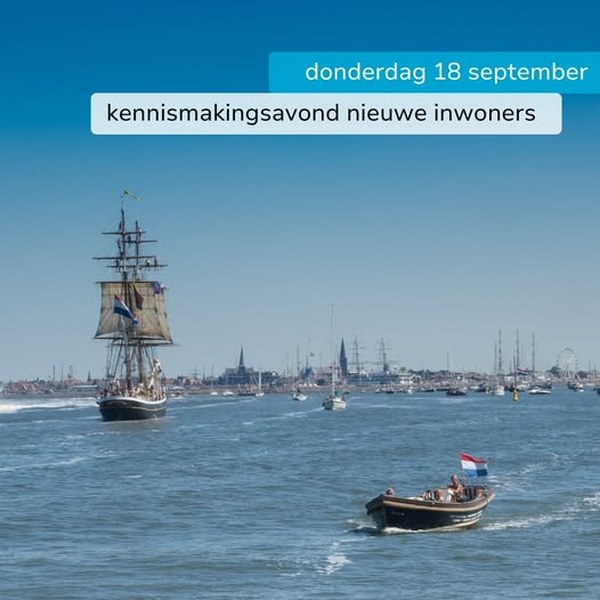 Kennismakingsavond voor nieuwe inwoners van Harlingen
