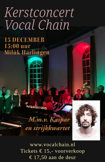 Kerstconcert met Vocal Chain en Kaspar!