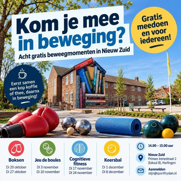 Kom je mee in beweging?