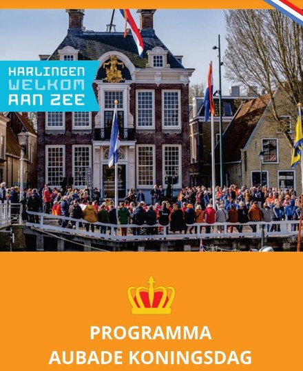 Traditionele Koraalmuziek en Aubade op Koningsdag in Harlingen