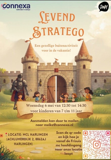 Levend Stratego bij Jongerenwerk Harlingen