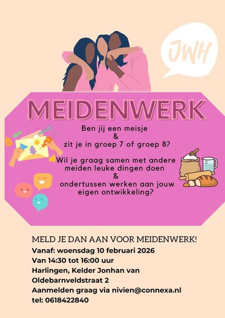 Meidenwerk in Harlingen