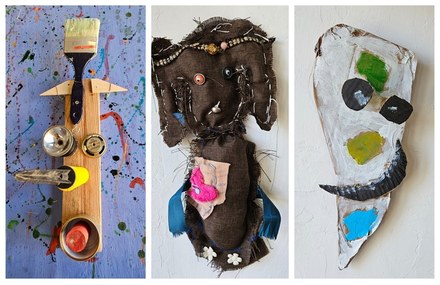 Mini expositie KinderKunstLAB