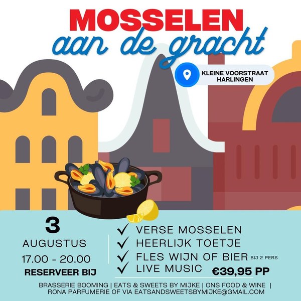 Mosselen aan de Gracht