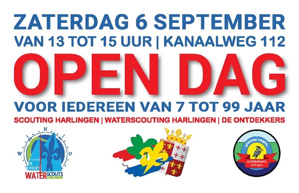 Open Dag Scouting Harlingen – Kom jij ook?