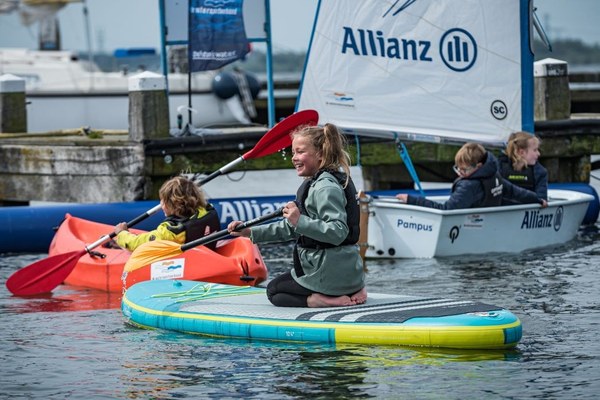 Optimist on Tour meert aan in Harlingen