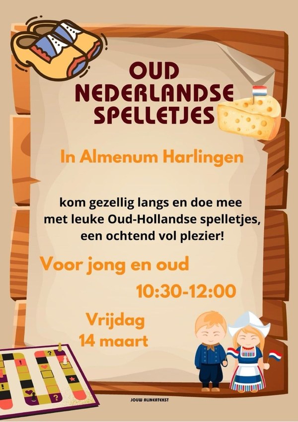 Oud Hollandse Spellen voor Jong en Oud!