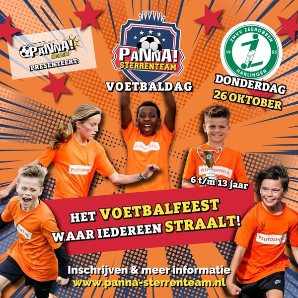 PANNA! Sterrenteam voetbaldag bij Zeerobben!