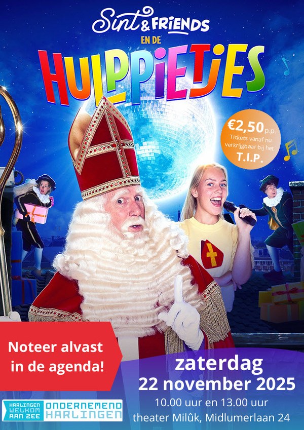 Sint & Friends Show in Milûk – Word een échte Hulppiet!