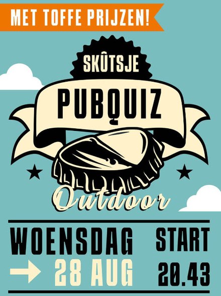 Skûtsje PUBQUIZ Outdoor tijdens Visserijdagen!