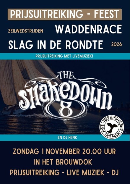 Slag in de Rondte & Waddenrace: feest aan de kade bij Brouwdok