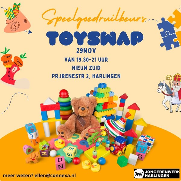 Speelgoedruilbeurs ToySwap Harlingen