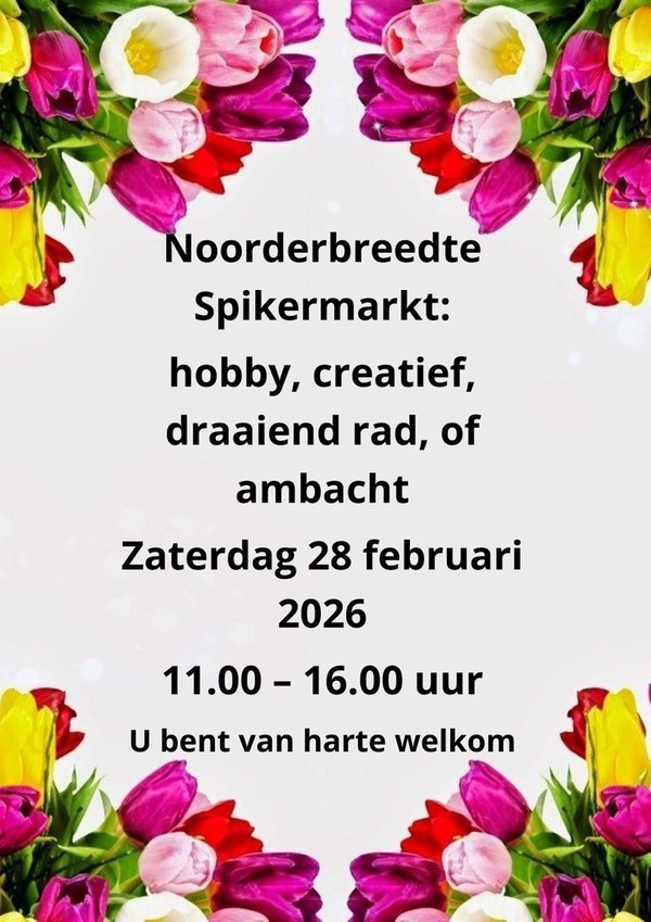 Spikermarkt bij De Spiker – een gezellige markt vol creativiteit