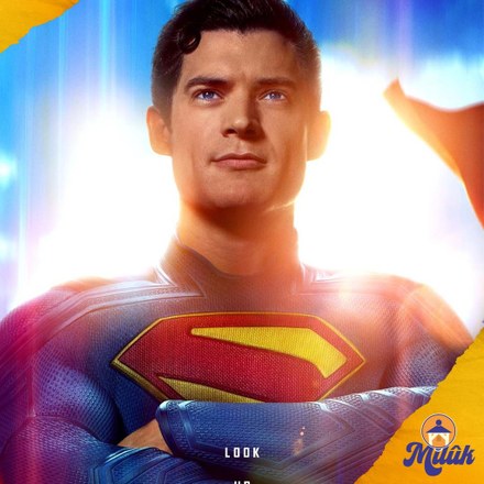 Superman te zien bij Milûk in Harlingen