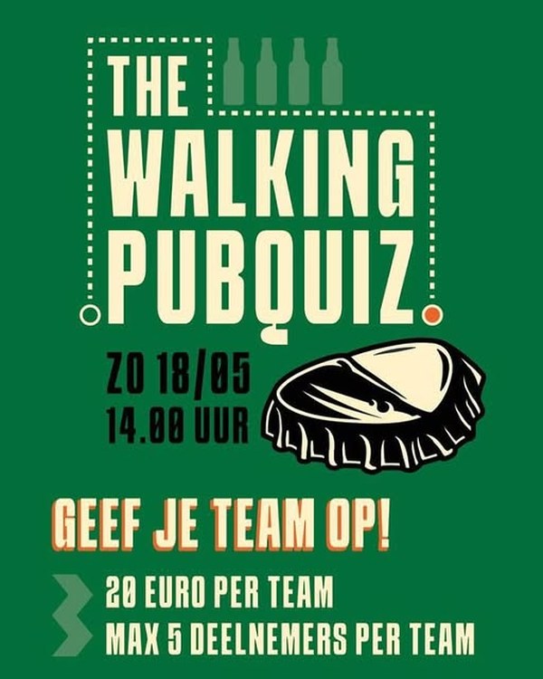 The Walking Pubquiz – Harlingen bruist op zondag 18 mei!