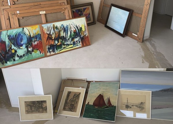 Verkoopdag schilderijen Almenum