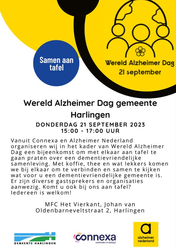 Wereld Alzheimer Dag Harlingen