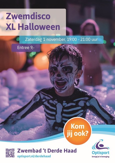 Zwemdisco XL Halloween – Durf jij te komen?