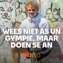 Campagne NIX18 Joël
