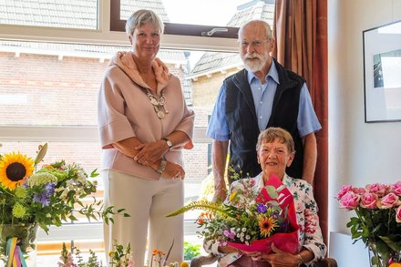 Echtpaar Mirjam en Henry Mellema 60 jaar getrouwd