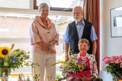 Echtpaar Mirjam en Henry Mellema 60 jaar getrouwd