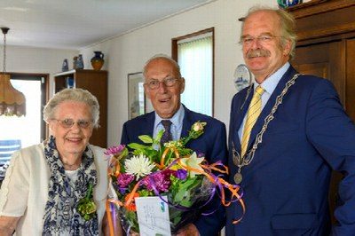 60-jarig huwelijksjubileum Doornbosch-Dijkstra