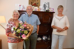 60 jarig huwelijksjubileum Erik de Boer en Paula Kwast