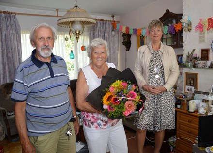 60 jarig huwelijksjubileum Jan Ligthart en Geesje Prins