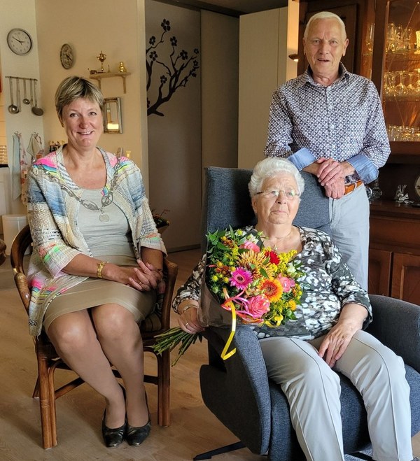60-jarig huwelijksjubileum N. van der Zee en C. van der Zee-Broersma