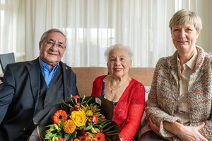 60-jarig huwelijksjubileum Pierre de Wispelaere en Erna Wispelaere- Haskar