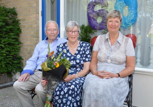 60-jarig huwelijksjubileum Piet en Elly Ree-Plat