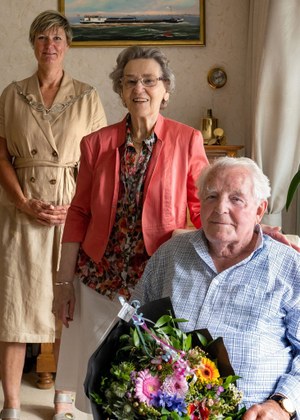 65-jarig huwelijksjubileum Geert Kalkhuis en Antje Kalkhuis-Boontje