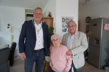 Briljanten huwelijk voor echtpaar De Wispelaere