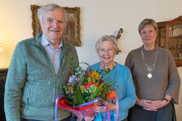 Briljanten huwelijk voor echtpaar Joep Meijer en Corry Wigman