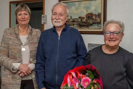 Diamanten huwelijk voor echtpaar Tichelaar-Van der Horst