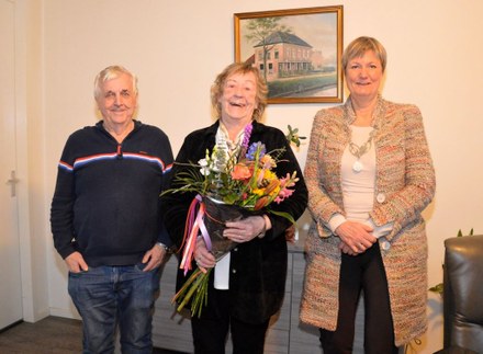 Diamanten mijlpaal voor echtpaar Scheffer-Postma