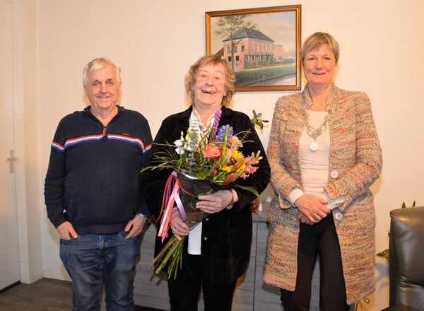 Diamanten mijlpaal voor echtpaar Scheffer-Postma