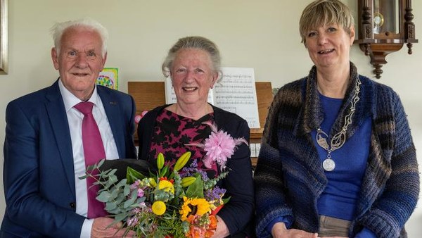 Echtpaar Hiemstra-Noordhuis 60 jaar getrouwd